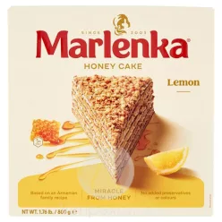 Marlenka mézes citromos torta 800g
