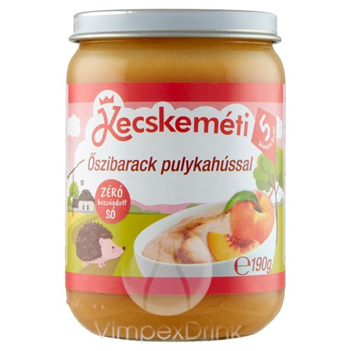 KK BÉBI ŐSZIBARACK PULYKAHÚS.5HÓ. 190G