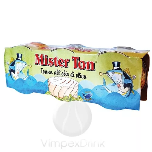 Mister Ton tonhal darabok olíva olajban 3x80g (3x52g)