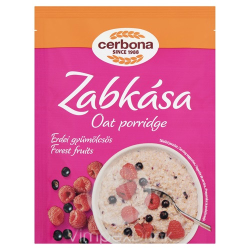 Cerbona Zabkása erdei gyümölcsös 55g