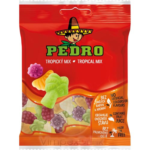 Pedro Gumicukor Tropical Mix 80g /20/