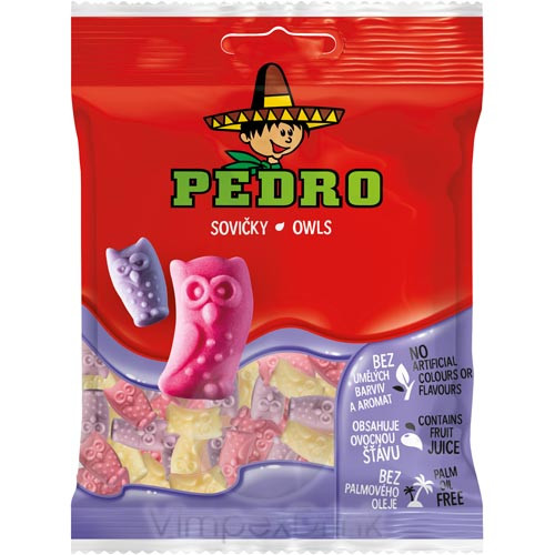 Pedro Gumicukor Owls (Bagoly) 80g /20/