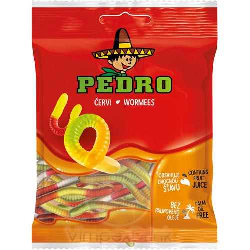 Pedro Gumicukor Wormees 80g /20/