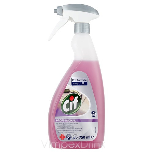 Cif 2in1 általános tisztító- és fertőtlenítőszer 750ml