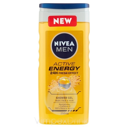 Nivea Men tusfürdő 250ml Active Energy