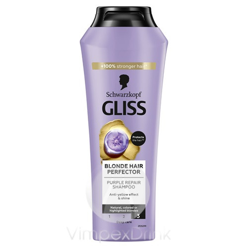 Gliss sampon 250ml Blonde Perfector