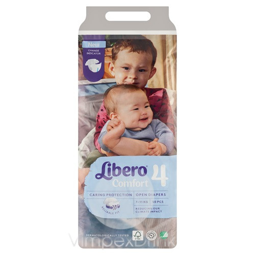 Libero Comfort 4 Pelenka 50db 7-11 kg