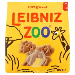 Leibniz Zoo Vajas keksz 100g /12/