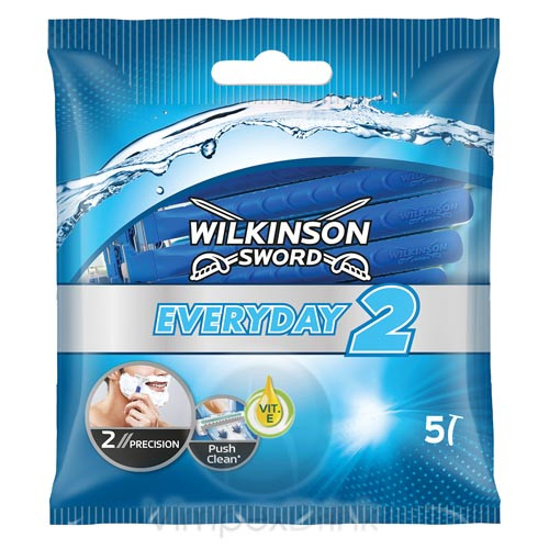 Wilkinson Everyday2 5 db-os eldobható borotva