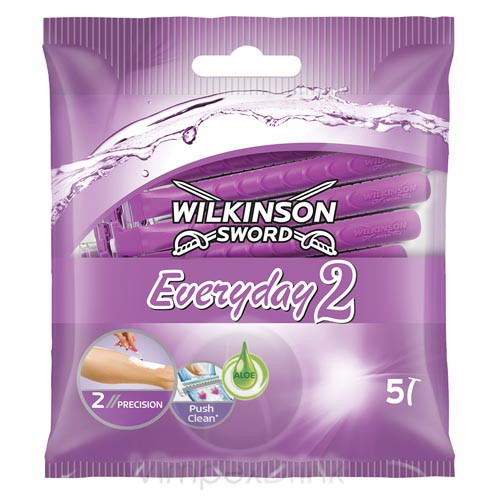 Wilkinson Everyday2 női 5 db-os eldobható borotva