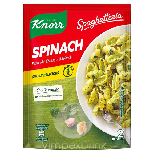 KNORR Spaghetteria 160g Spenótos