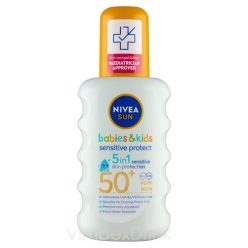 Nivea Sun naptej 200ml Kids Sens. FF50+