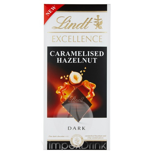 Lindt Excellence Caram. Hazelnut étcs.100g