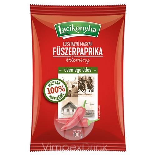 Lacikonyha I.o.csem.édes magyar fűszerpaprika 100g