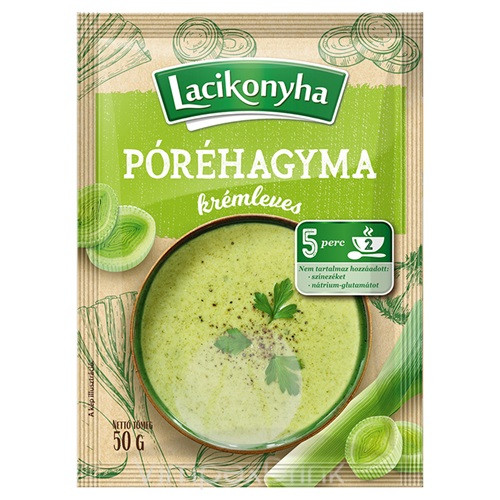 Lacikonyha Póréhagyma-krémleves 50g