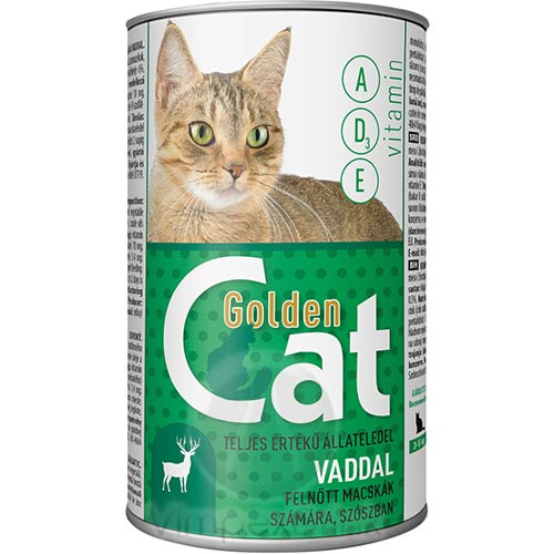 Golden Cat macskaeledel konzerv vad telj.ért. 415g