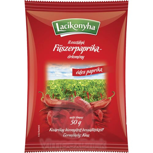 Lacikonyha II. osztályú édes import fűszerpaprika 50g