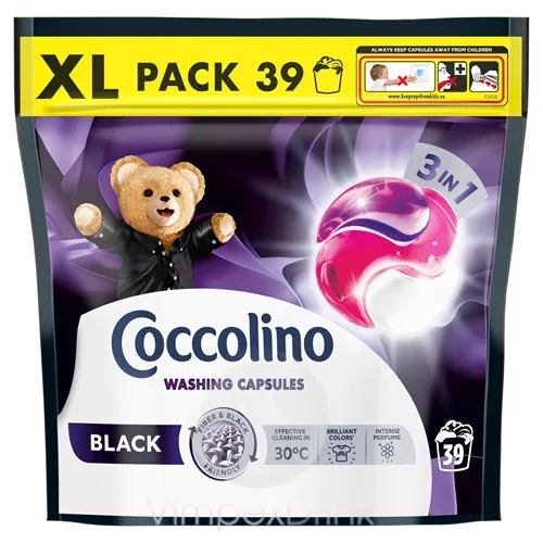 Coccolino mosókapszula 39/40db Black
