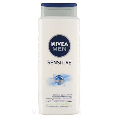 Nivea Men tusfürdő 500ml Sensitive
