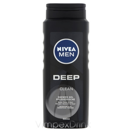 Nivea Men tusfürdő 500ml Deep