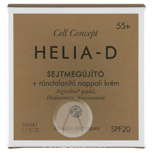 Helia-D Cell Concept Sejtmegújító+Ránctalanító Krém Nappali 55+ 50ml