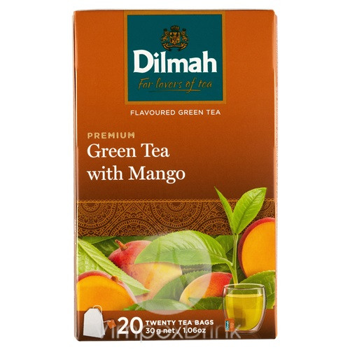 Dilmah Green Tea Mango 20x1,5g