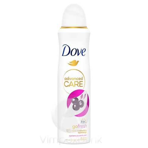 Dove deo 150ml GoFreshAcai berry