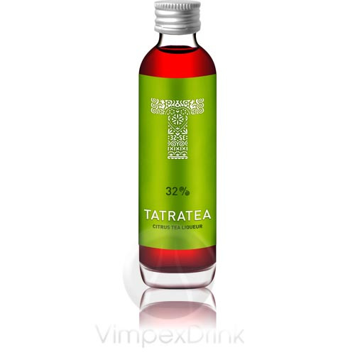 Tatratea citrus ízű tea likőr 0,04l 32%