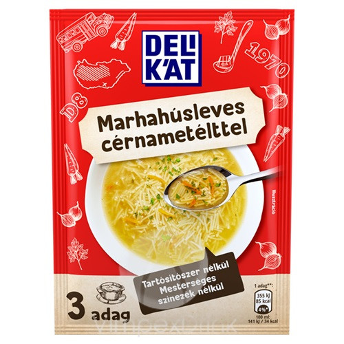 DELIKÁT Marhahúsleves cérnam. 73g