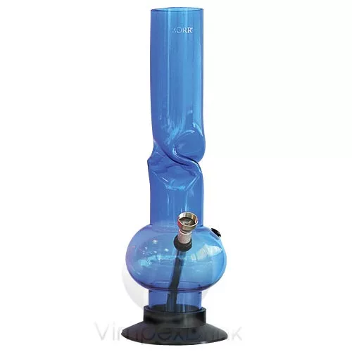 PLT Zorr Bong pipa Acryl 32cm Kék