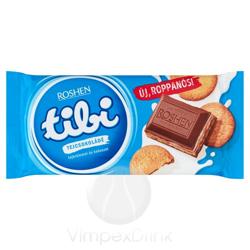 Tibi tejcsok tejkrémmel és keksszel 100g