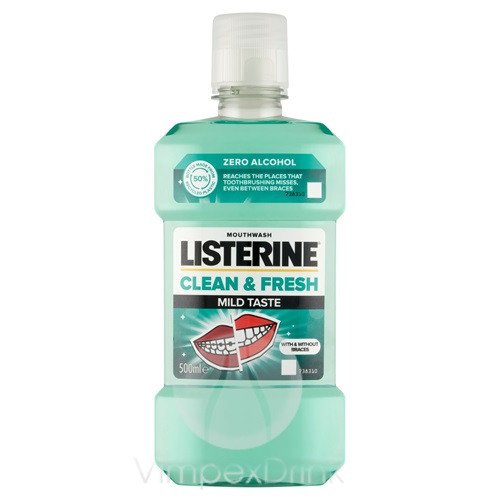 LISTERINE 500ML CLEAN & FRESH