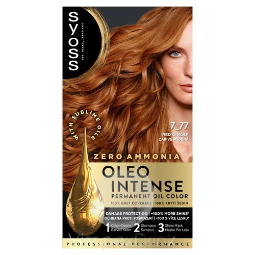 Syoss C. Oleo hajfesték 7-77 Vörös gyöm.