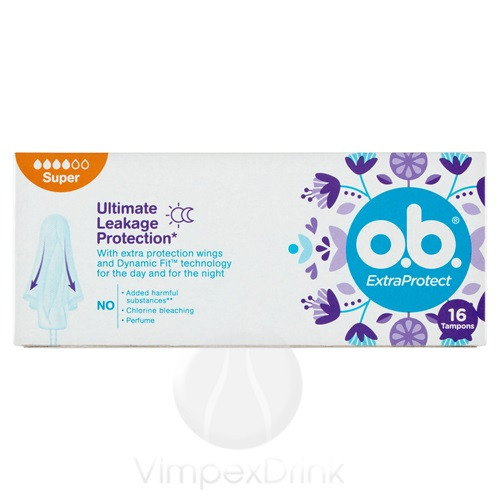 OB tampon Extra Protect Super 16db