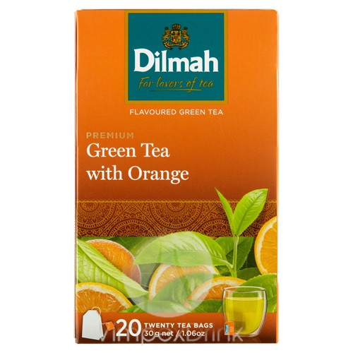 Dilmah Green Tea with Orange  20*1,5g