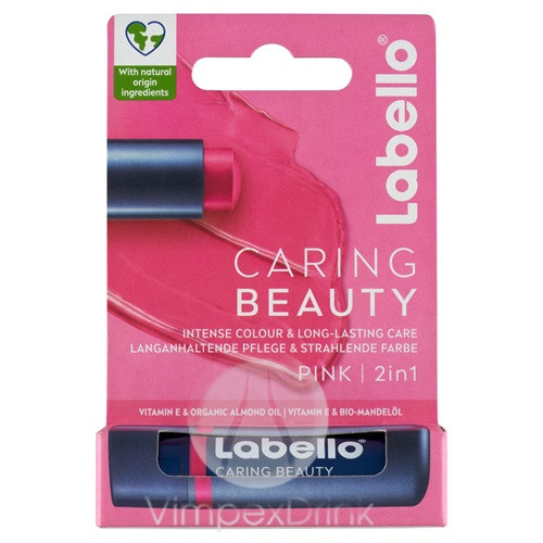 Labello Caring Beauty – Pink színezett