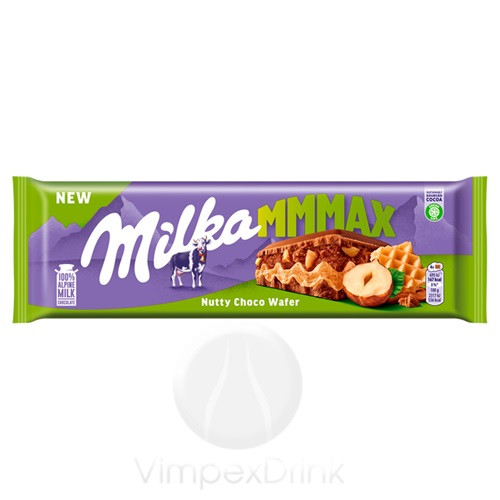 Milka  Max Nutty Choco Wafer táblás 270g