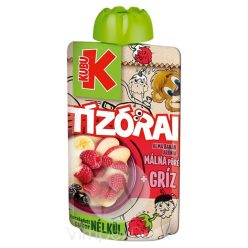 Kubu Tízórai püré málna-gríz 100g /12/