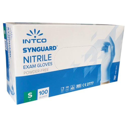 Synguard Nitril púderm. v.kesztyű 100db S