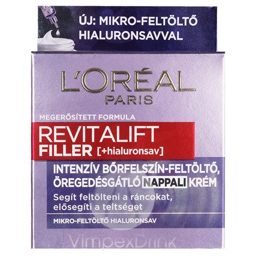 L'Oréal arckrém 50ml Revit. Filler nappali