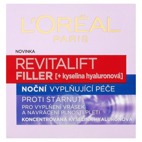 L'Oréal arckrém 50ml Revit. Filler éjszakai