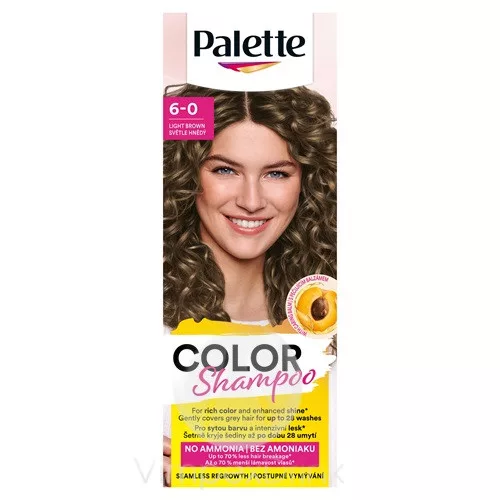 Palette C. Shampoo 231 (6-0) világosbarna