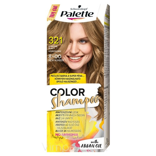 Palette C. Shampoo 8-00 (321) középszőke