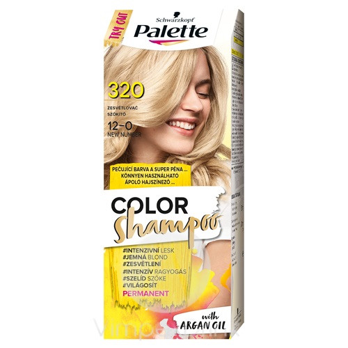 Palette C. Shampoo 320 (12-0) szőkítő