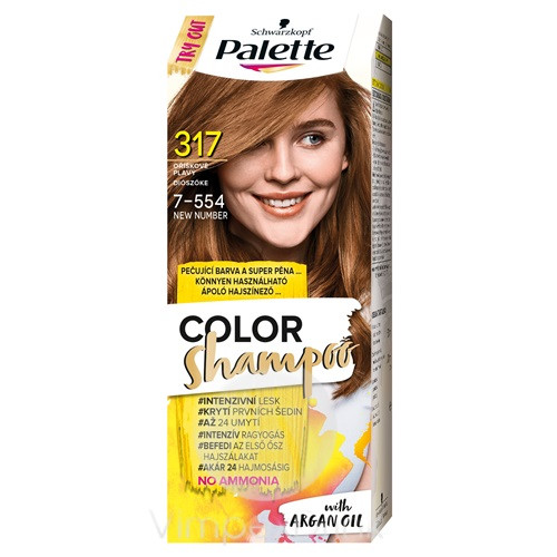 Palette C. Shampoo 317 (7-554) diószőke