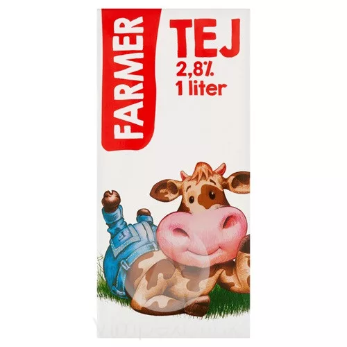 FARMER UHT TEJ 2,8% 1L