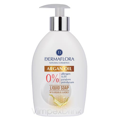 Dermaflora 0% foly.szap. 400ml argan oil