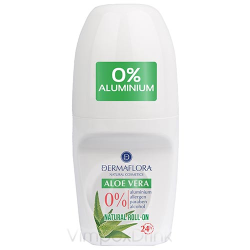 Dermaflora 0% roll-on 50ml aloe vera