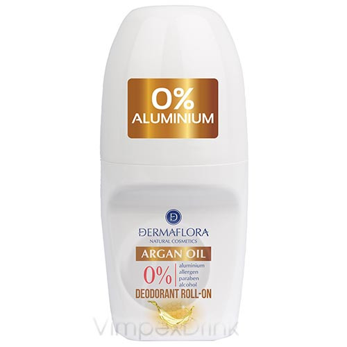 Dermaflora 0% roll-on 50ml argan oil