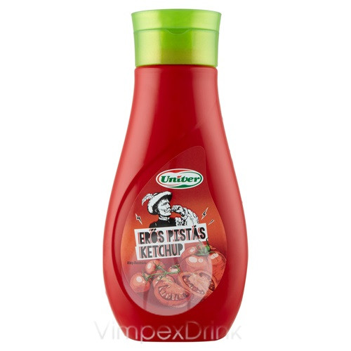 UNIVER KETCHUP ERŐS PISTÁS 470G